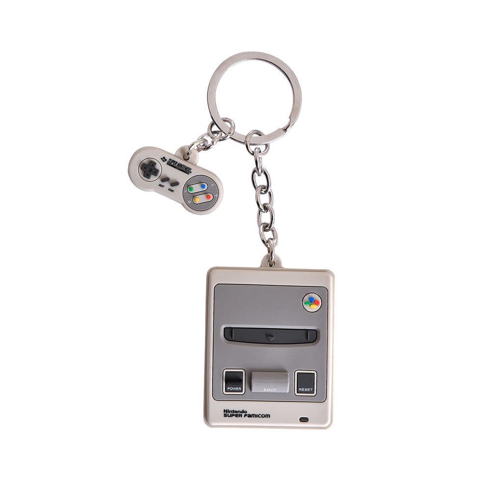 Productafbeelding Nintendo - SNES Console en Controller Sleutelhanger