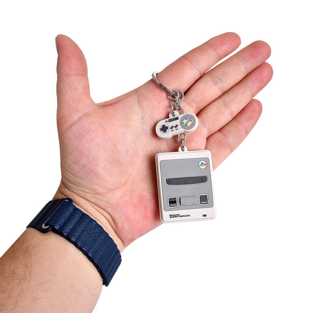 Productafbeelding Nintendo - SNES Console en Controller Sleutelhanger