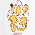 Productafbeelding Bananya - Characters Dames T-shirt wit