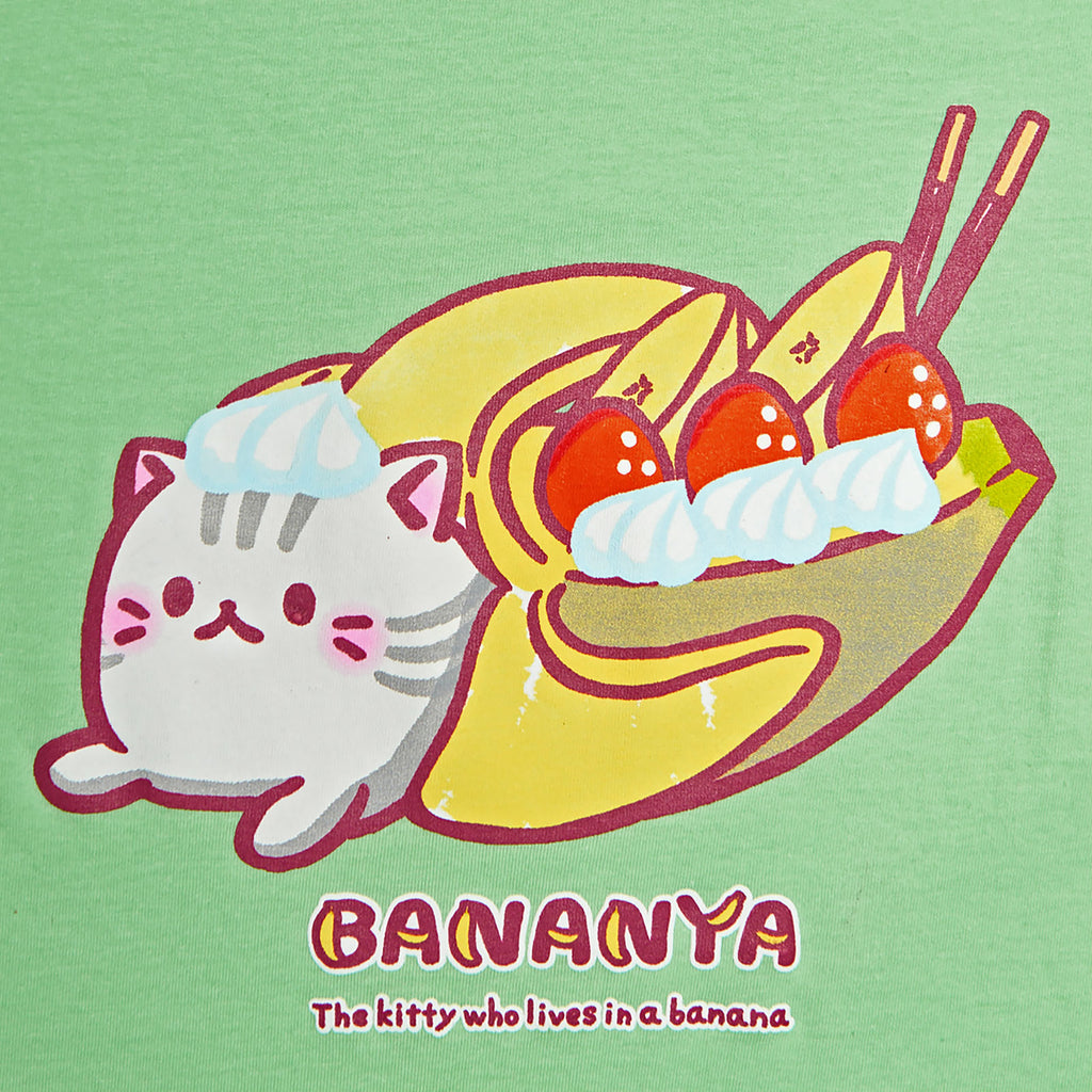 Productafbeelding Bananya Split T-Shirt Dames Groen
