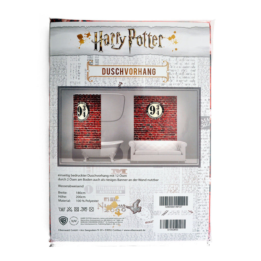 Productafbeelding Harry Potter - Perron 9 3/4 Douchegordijn