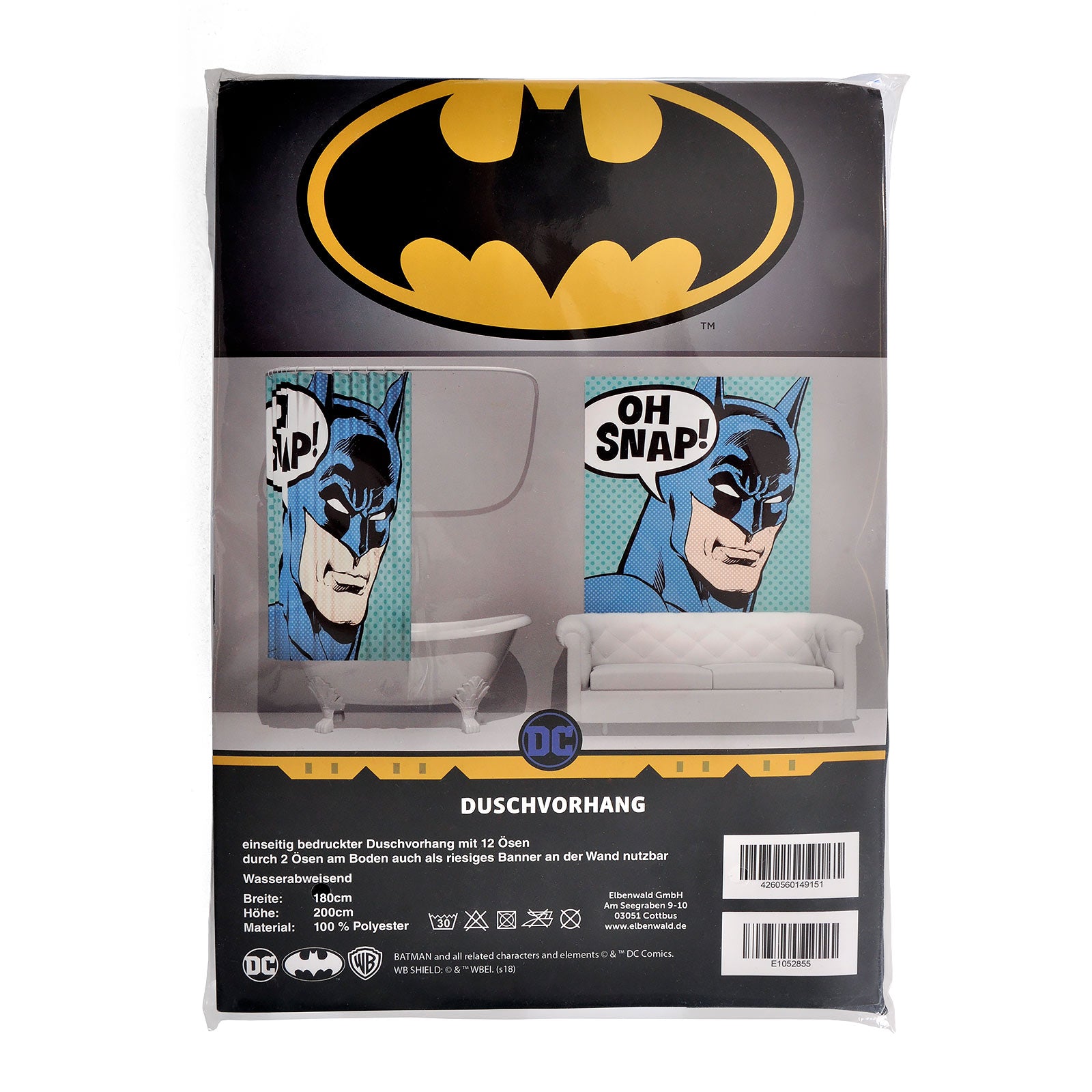 Productafbeelding Batman - Oh Snap Douchegordijn