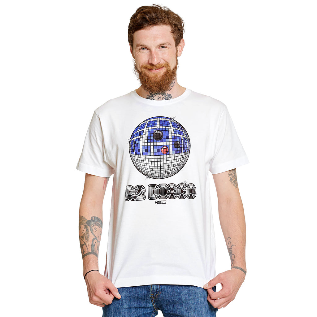 Product image Droid Disco T-Shirt for Star Wars Fans white