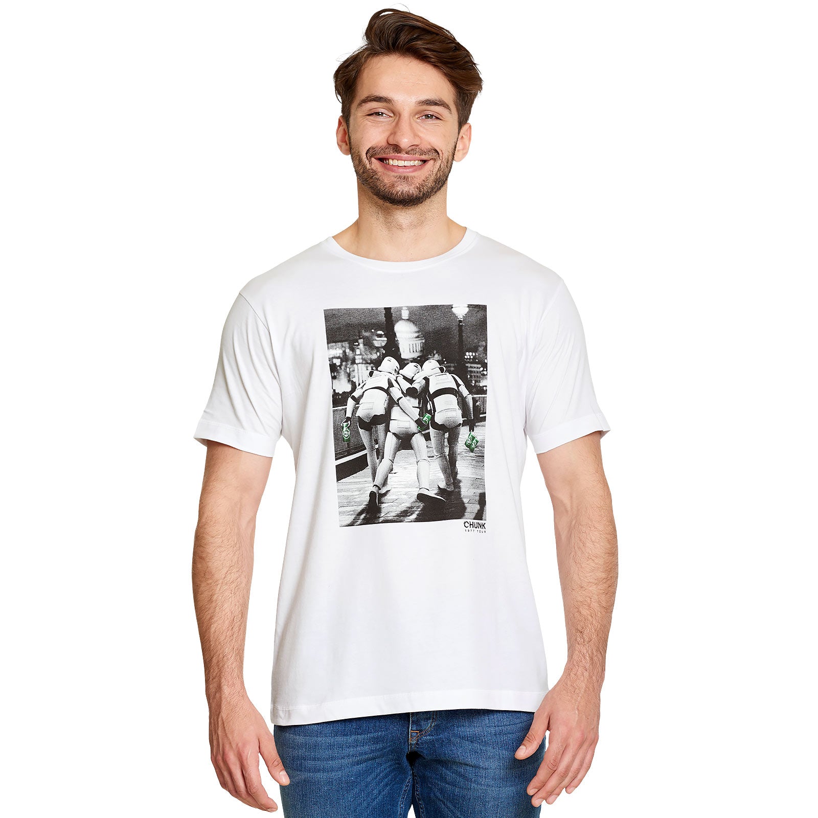 Productafbeelding Imperial Fighters at Night T-Shirt voor Star Wars Fans