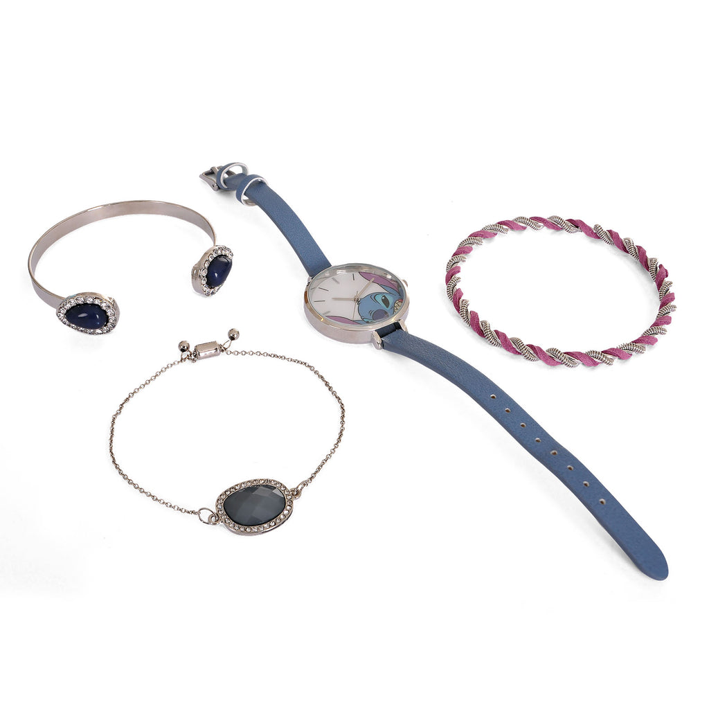 Productafbeelding Lilo & Stitch - Polshorloge met sieradenset