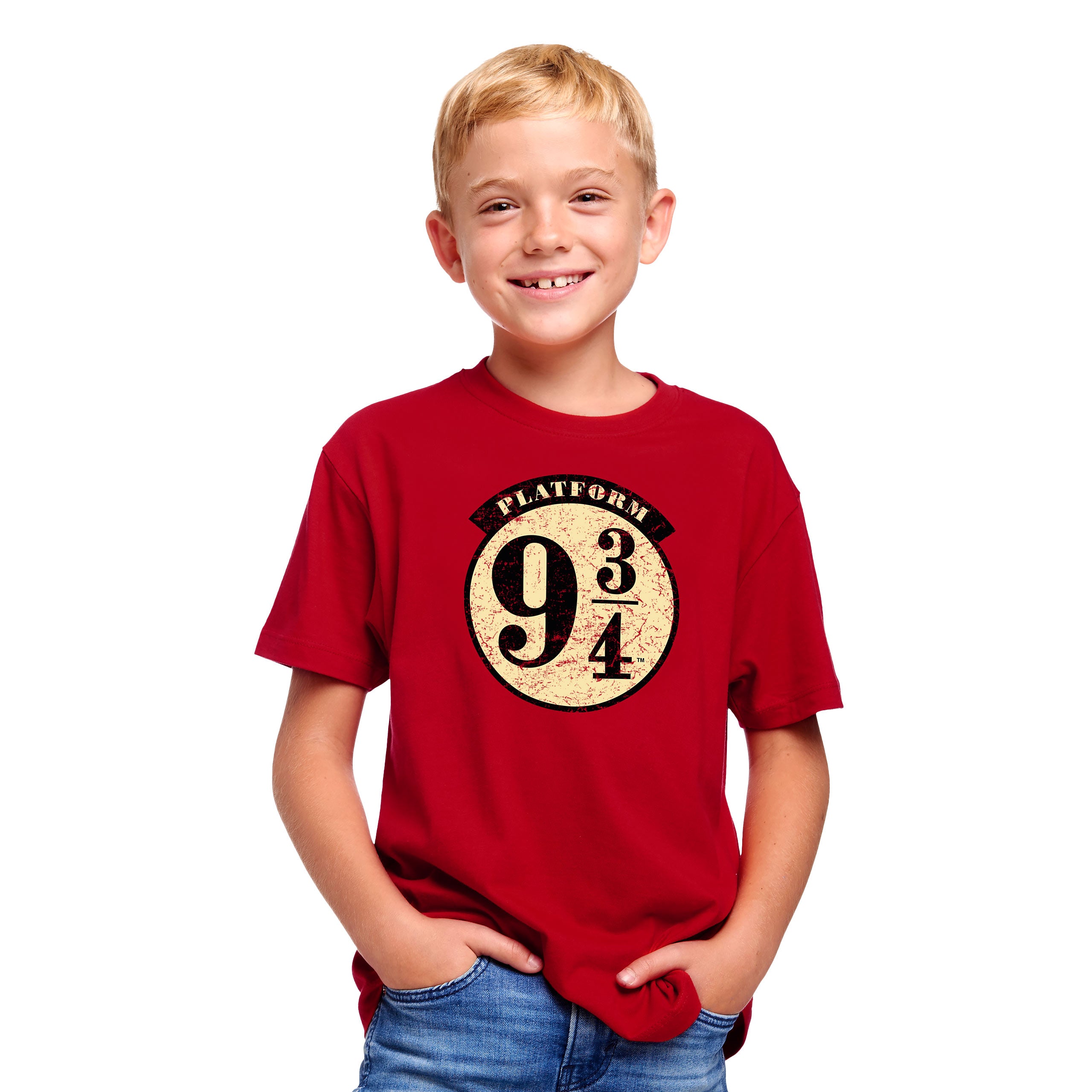 Productafbeelding Harry Potter - 9 3/4 T-shirt kinderen rood