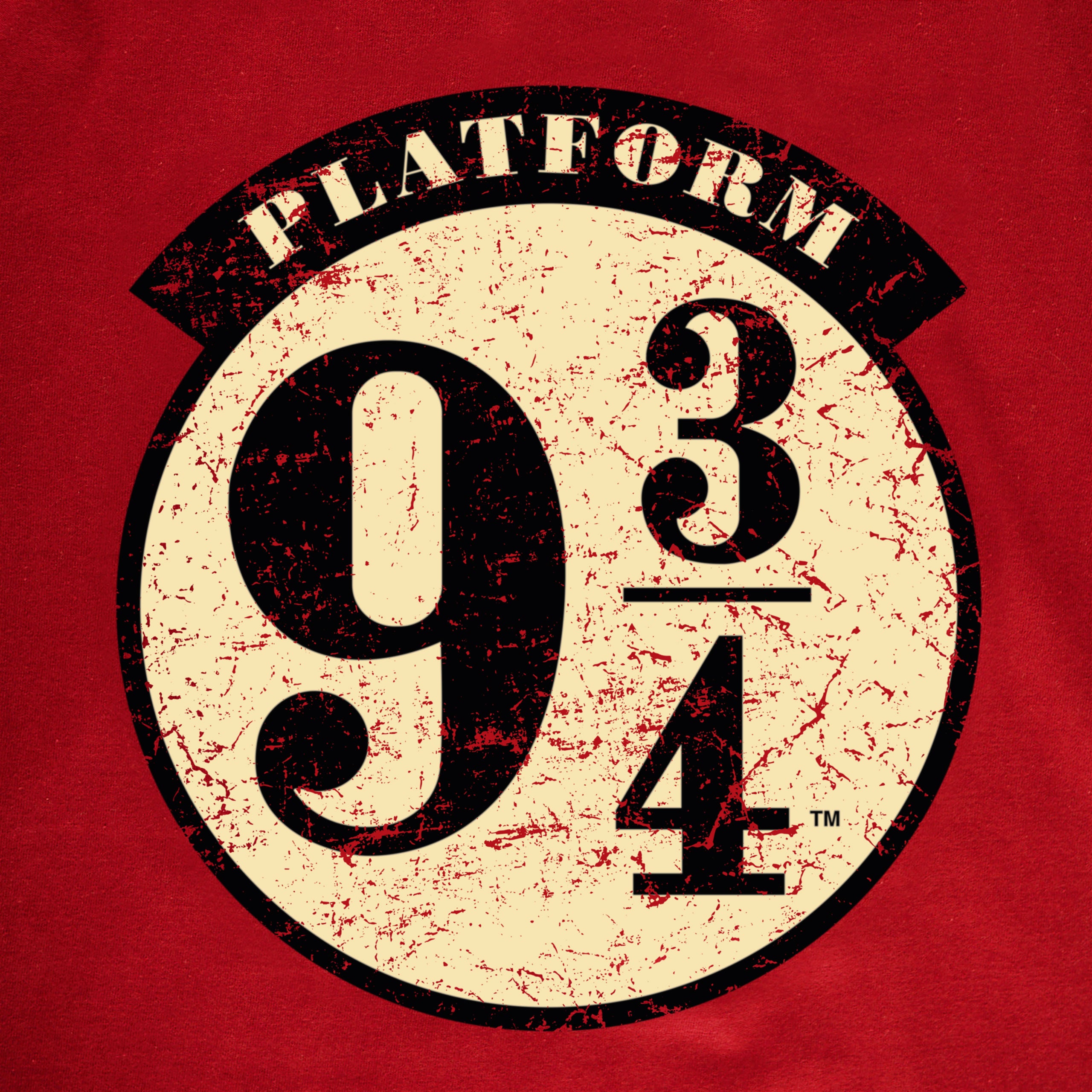 Productafbeelding Harry Potter - 9 3/4 T-shirt kinderen rood