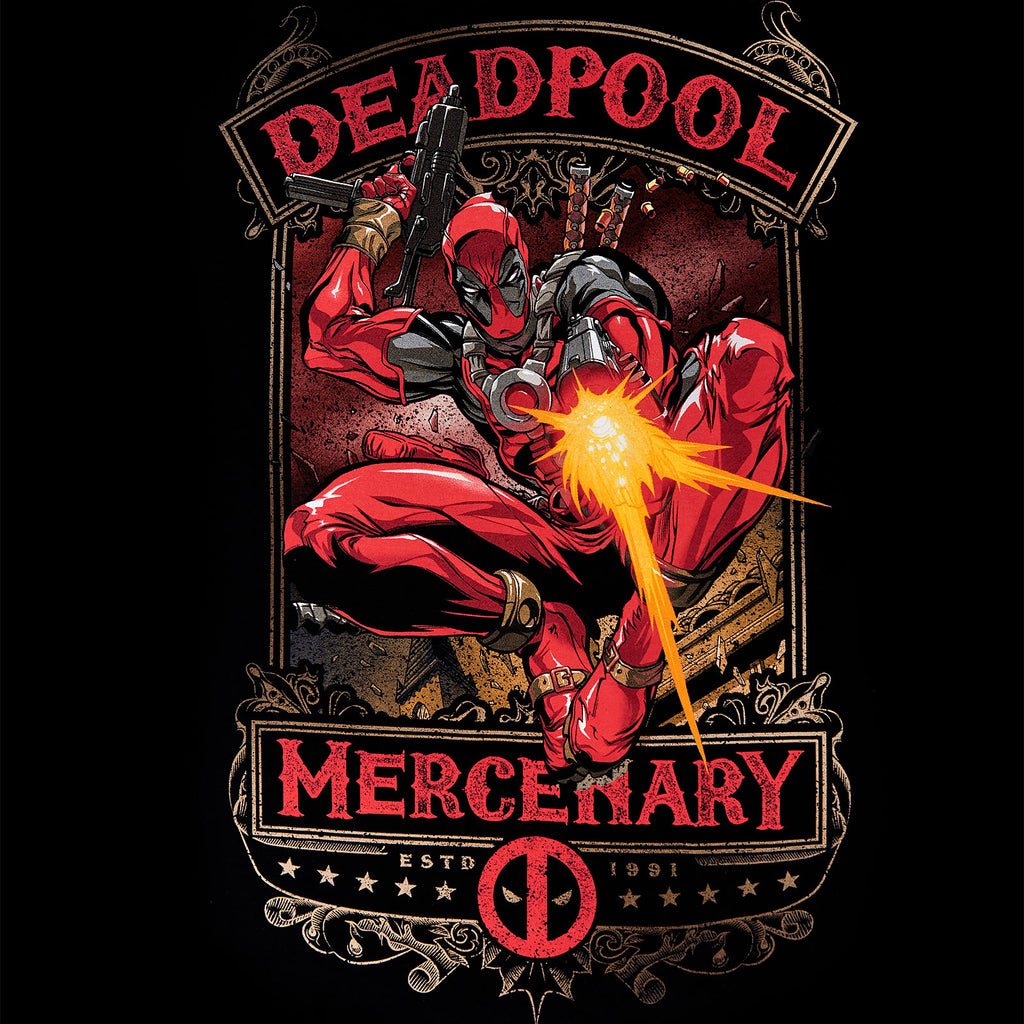 Productafbeelding Deadpool - Huurling T-shirt zwart