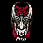 Product image Loki - Horned Helmet T-Shirt black