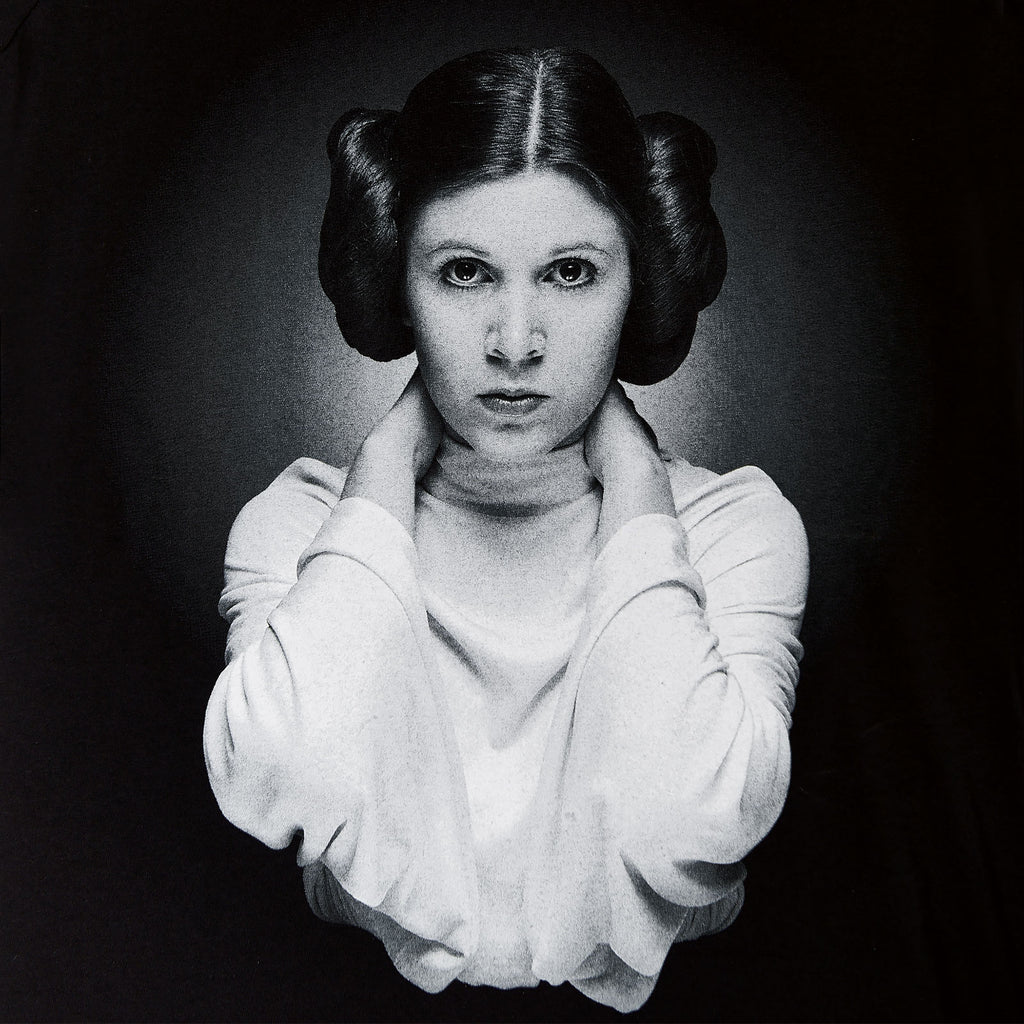 Productafbeelding Star Wars - Leia Portret Dames T-shirt zwart