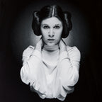 Productafbeelding Star Wars - Leia Portret Dames T-shirt zwart