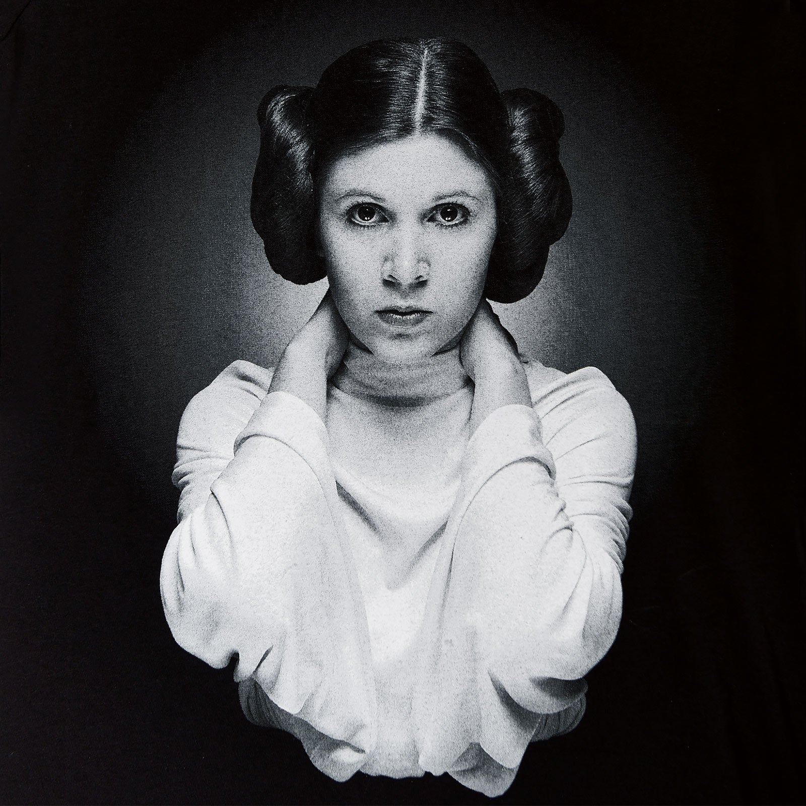 Productafbeelding Star Wars - Leia Portret Dames T-shirt zwart