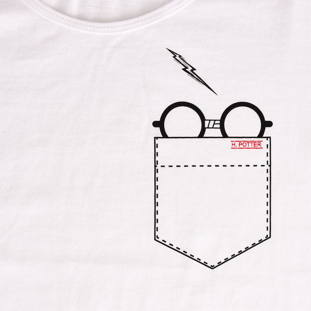 Productafbeelding Harry Potter - Pocket Glasses Dames T-shirt Wit
