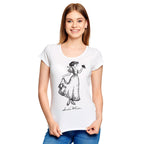 Productafbeelding Sneeuwwitje - Disney Princess Dames T-shirt Wit