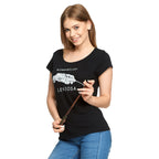 Productafbeelding Harry Potter - Wingardium Leviosa Dames T-shirt Zwart