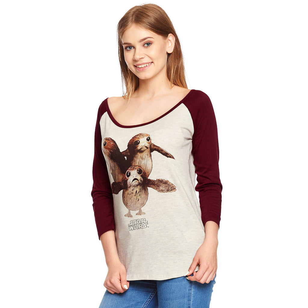Productafbeelding Star Wars - Triple Porg Longsleeve Dames