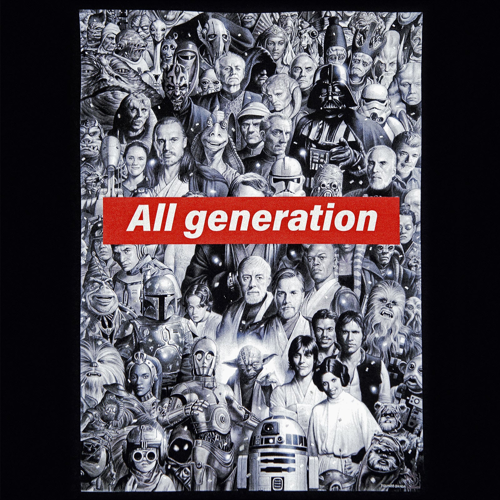 Product image Star Wars - All Generation T-Shirt black