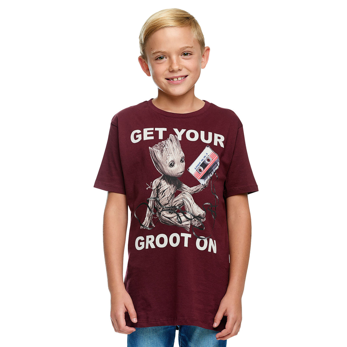 Productafbeelding Guardians of the Galaxy - Groot T-shirt Kinderen rood