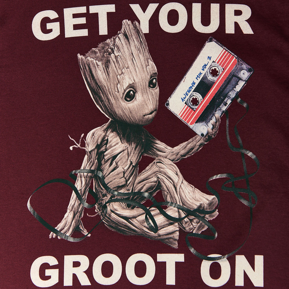 Productafbeelding Guardians of the Galaxy - Groot T-shirt Kinderen rood