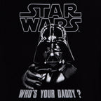 Productafbeelding Star Wars - Darth Vader Who's Your Daddy T-Shirt Kinderen zwart