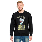 Productafbeelding Rick en Morty - Riggity Wrecked Sweater zwart