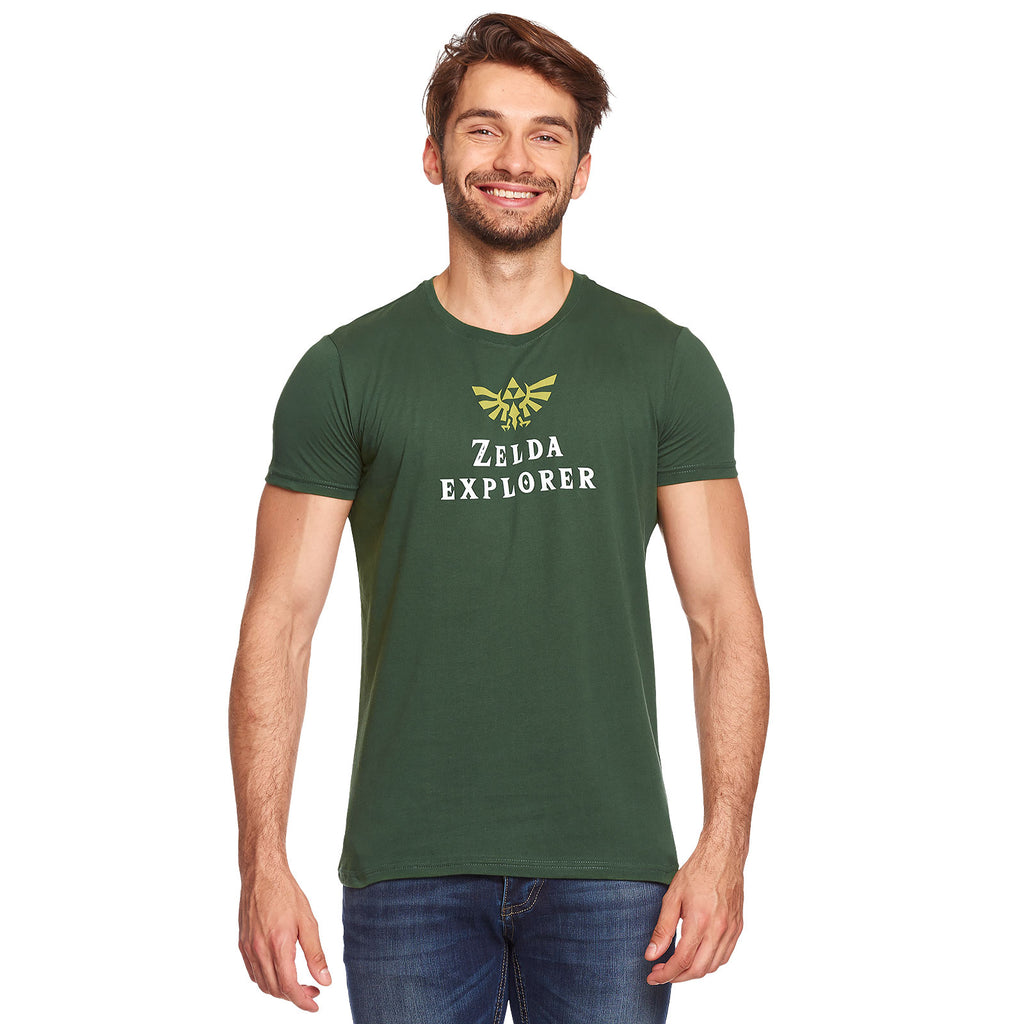 Productafbeelding Zelda - Hyrule Kingdom Tour T-Shirt groen