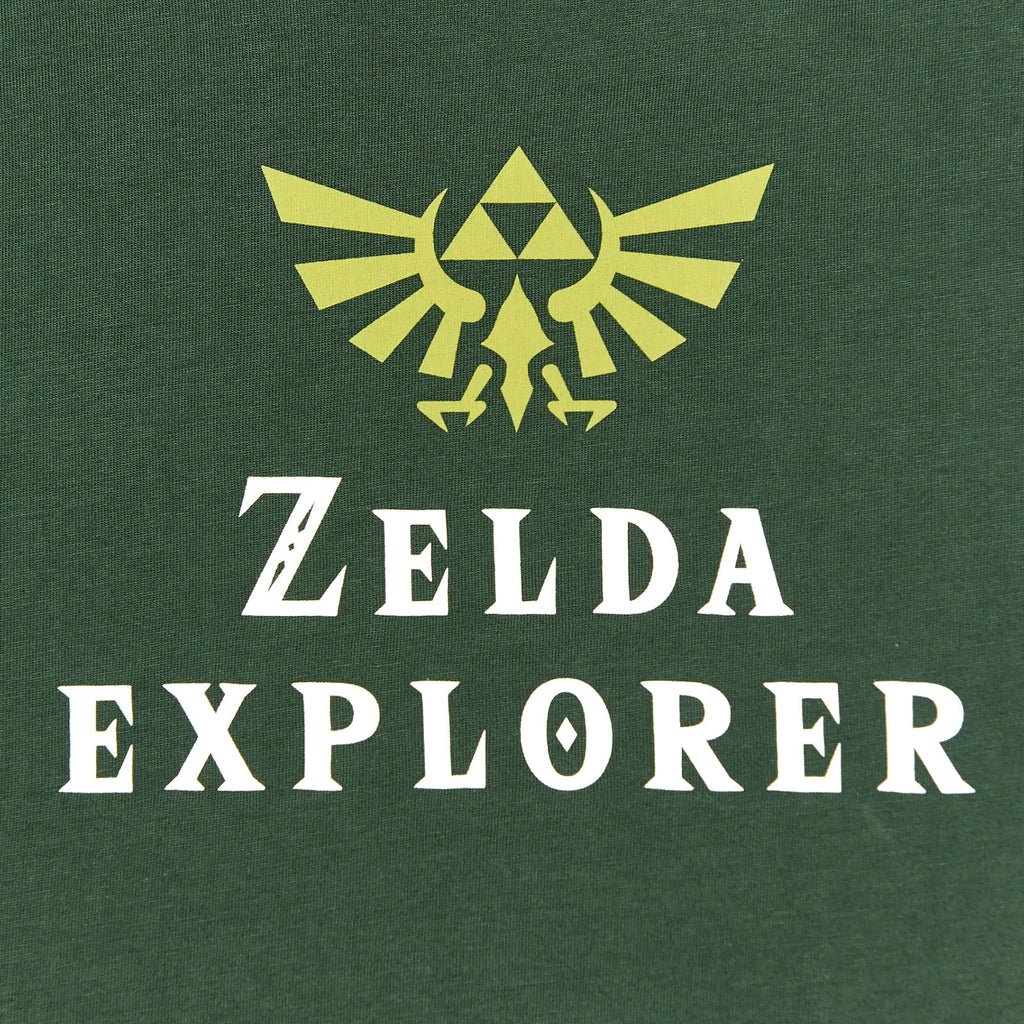 Productafbeelding Zelda - Hyrule Kingdom Tour T-Shirt groen
