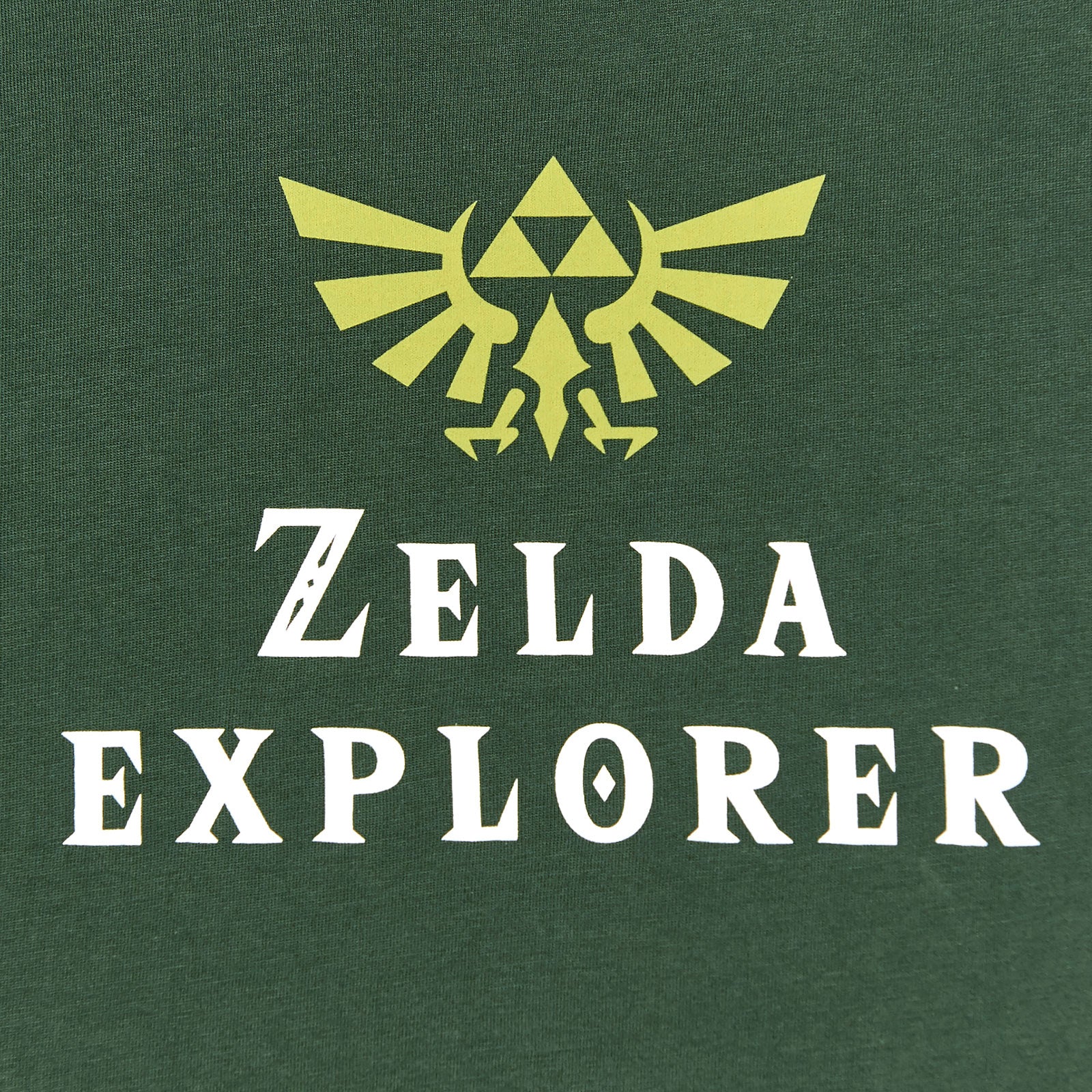 Productafbeelding Zelda - Hyrule Kingdom Tour T-Shirt groen