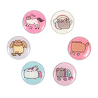 Productafbeelding Pusheen - Button 6-delige Magneetset