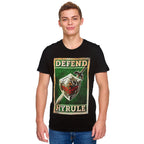 Productafbeelding Zelda - Defend Hyrule Propaganda Poster T-Shirt Zwart