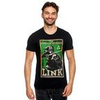 Productafbeelding Zelda - Link Held van Hyrule Propaganda Poster T-Shirt Zwart