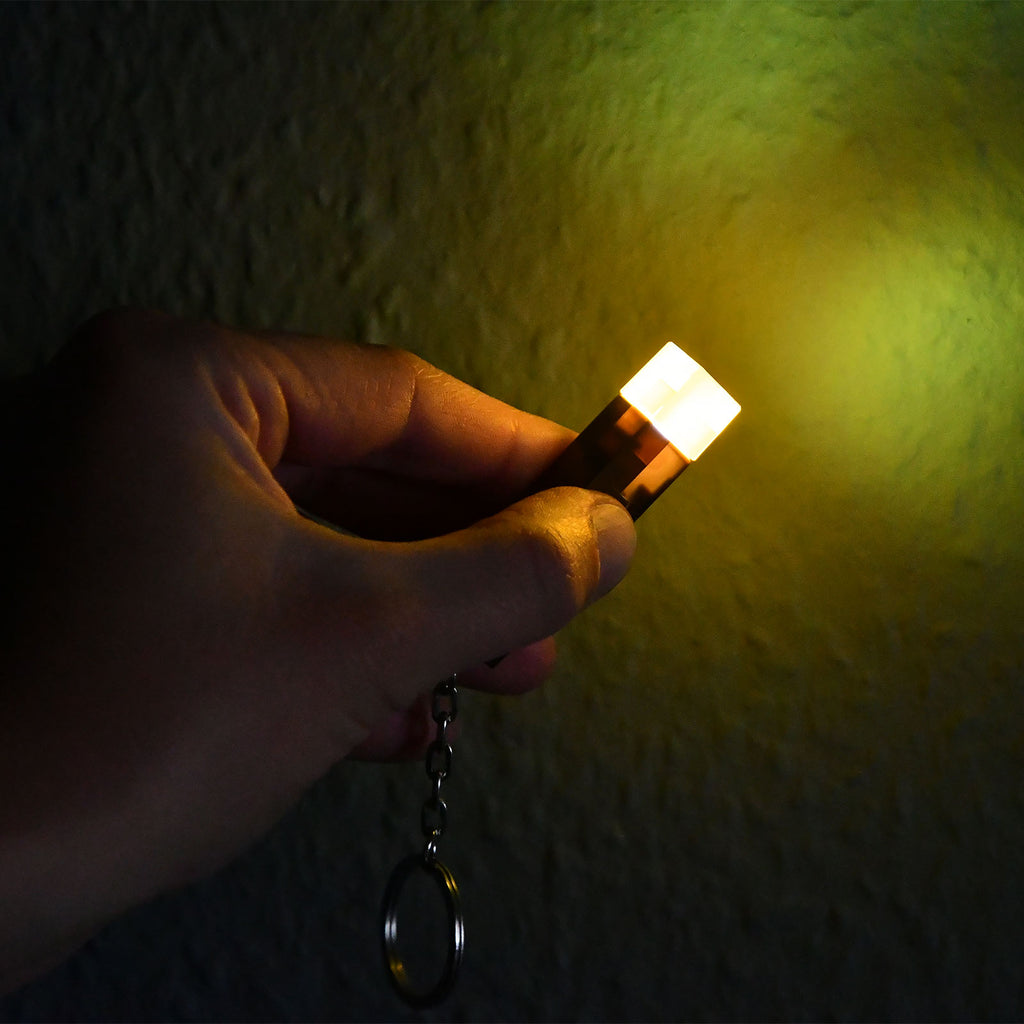 Productafbeelding Minecraft - Fakkel LED Sleutelhanger