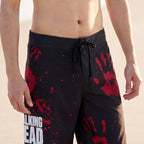 Productafbeelding Walking Dead - Bloedhanden Zwemshorts Zwart
