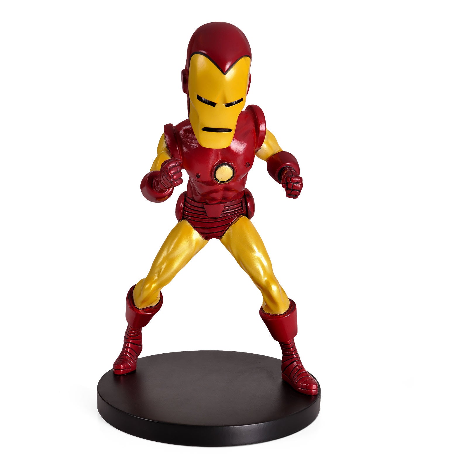 Productafbeelding Iron Man - Head Knockers Bobblehead Figuur Deluxe