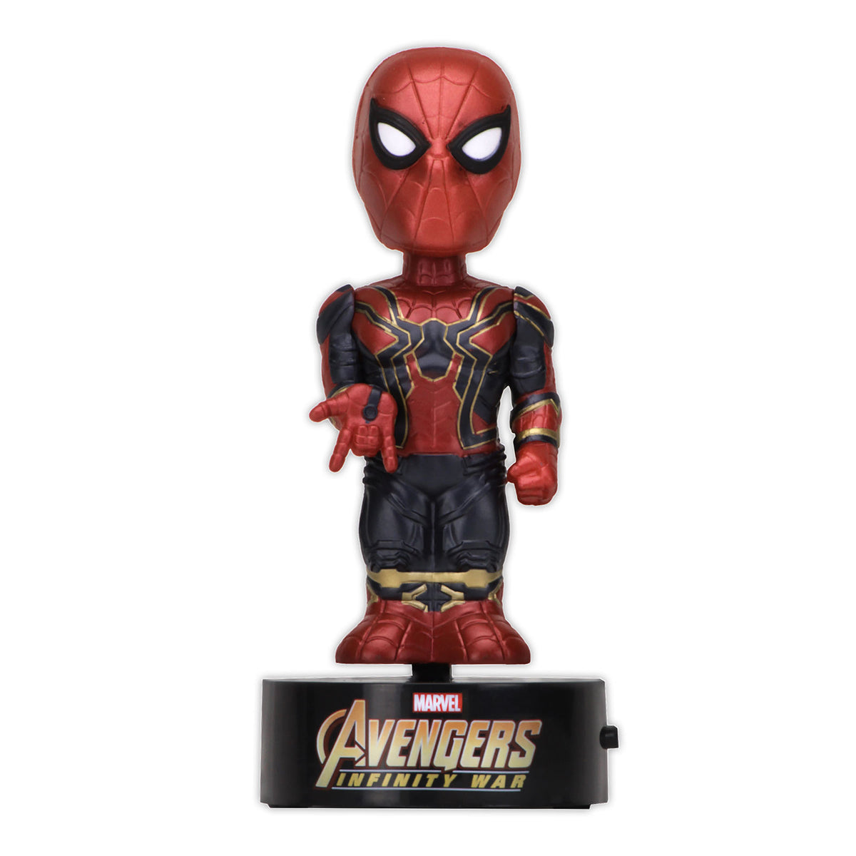Productafbeelding Avengers - Iron Spider Body Knockers Zonnebobblehead