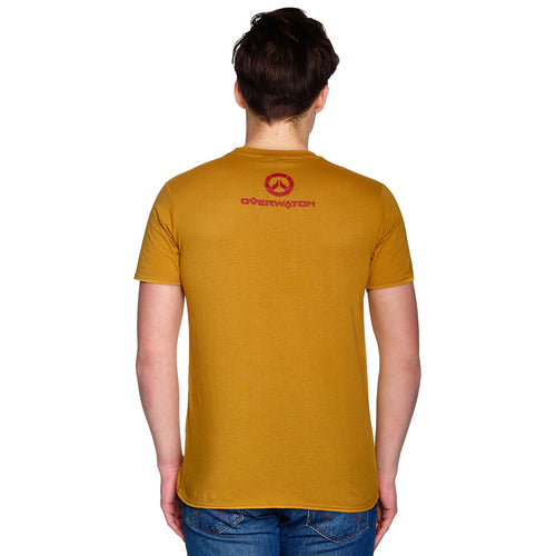 Productafbeelding Overwatch - Zenyatta Pixel T-shirt geel