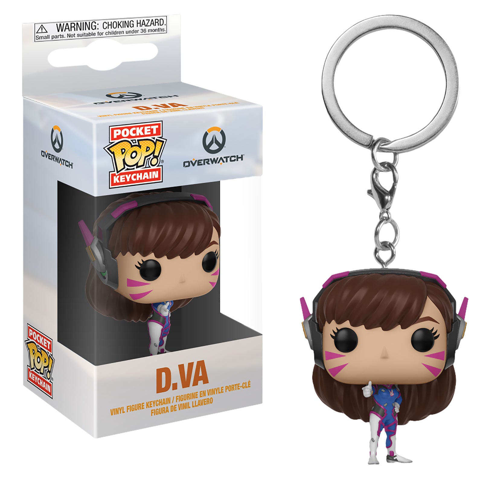 Productafbeelding Overwatch - D.VA Funko Pop Sleutelhanger