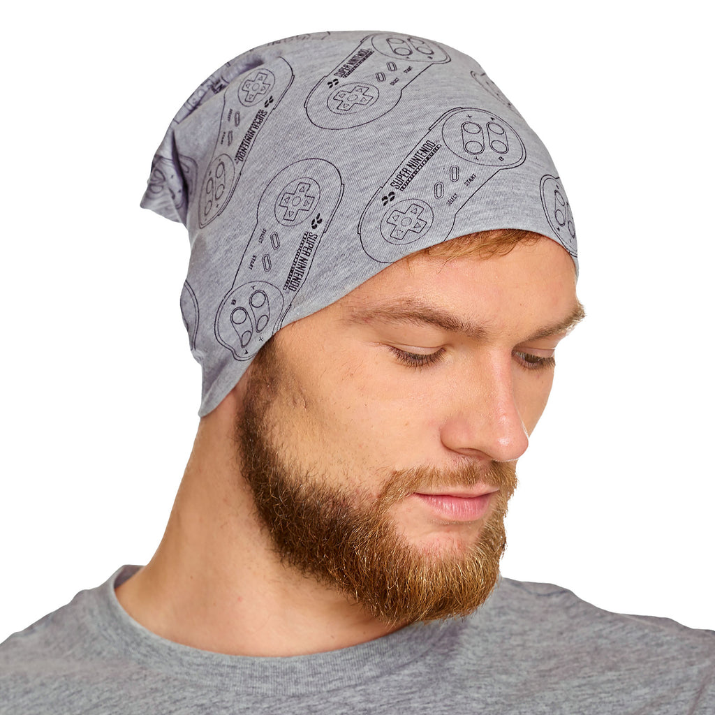 Productafbeelding Nintendo - SNES Controller Beanie grijs