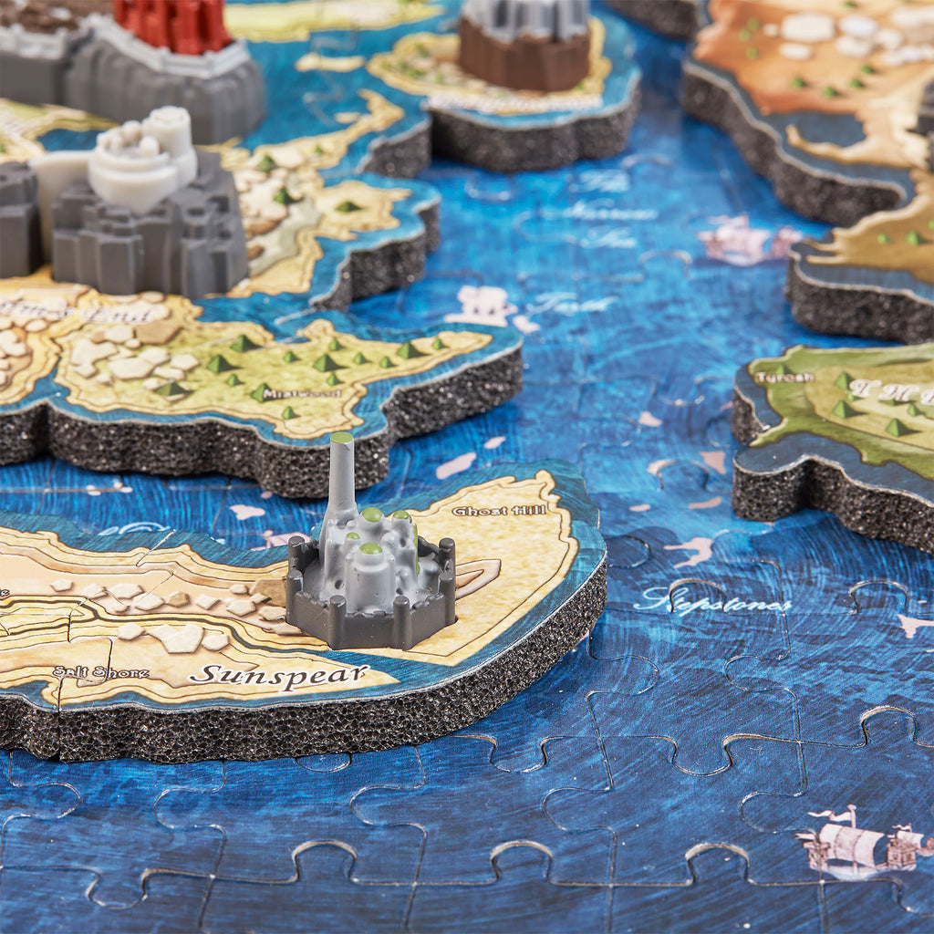Productafbeelding Game of Thrones - Westeros en Essos 4D Puzzel