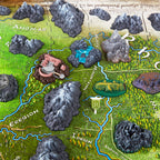 Productafbeelding Lord of the Rings - Kaart van Midden-aarde 4D puzzel