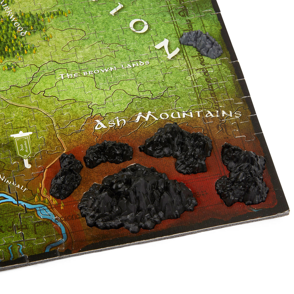Productafbeelding Lord of the Rings - Kaart van Midden-aarde 4D puzzel
