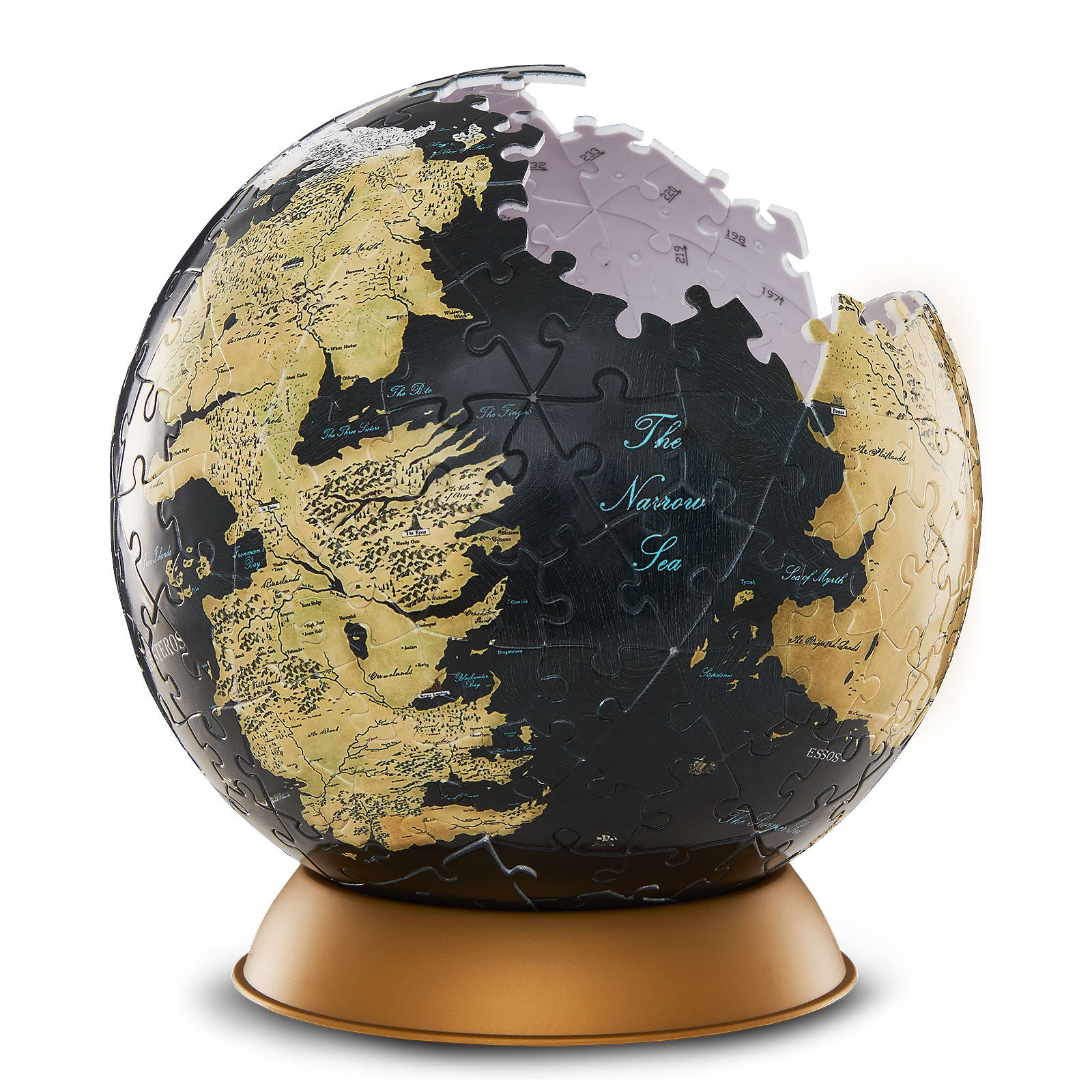 Productafbeelding Game of Thrones - Westeros en Essos 3D Mini Puzzel
