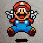 Productafbeelding Super Mario - Jump Pixel Dames T-shirt grijs