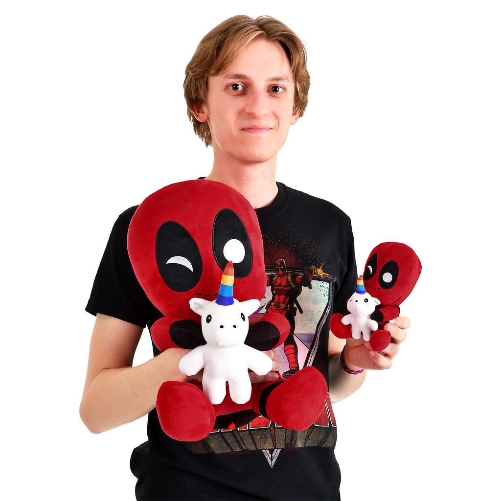 Productafbeelding Deadpool - Unicorn HugMe Pluche Figuur met Vibratie 36cm