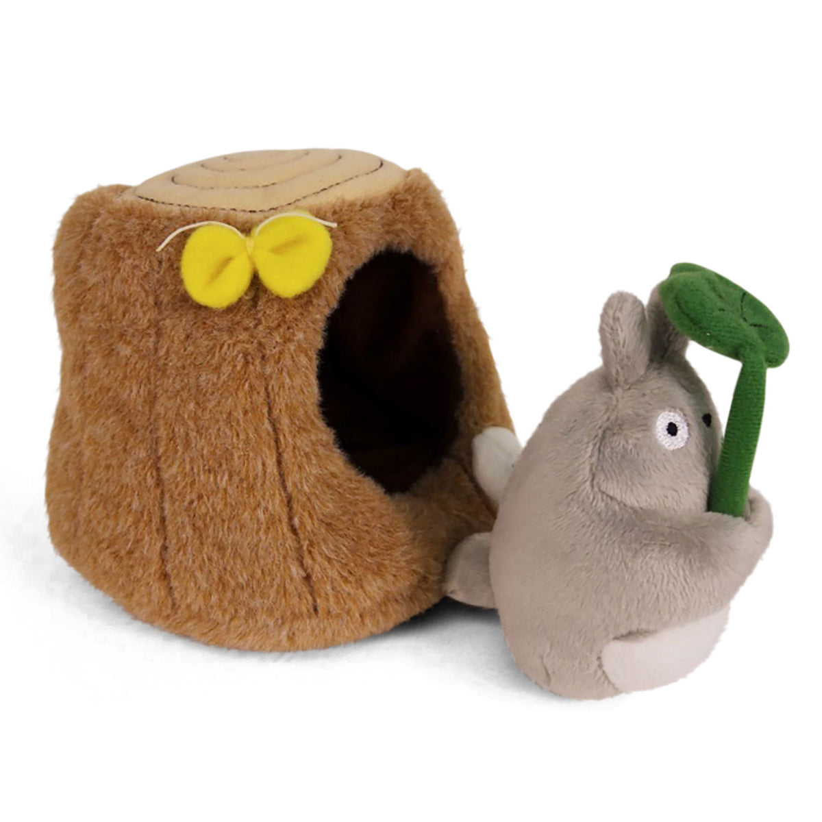 Productafbeelding Totoro - Pluche figuur met boomstam