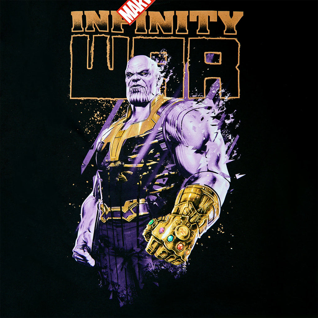 Productafbeelding Avengers - Furious Thanos T-Shirt zwart