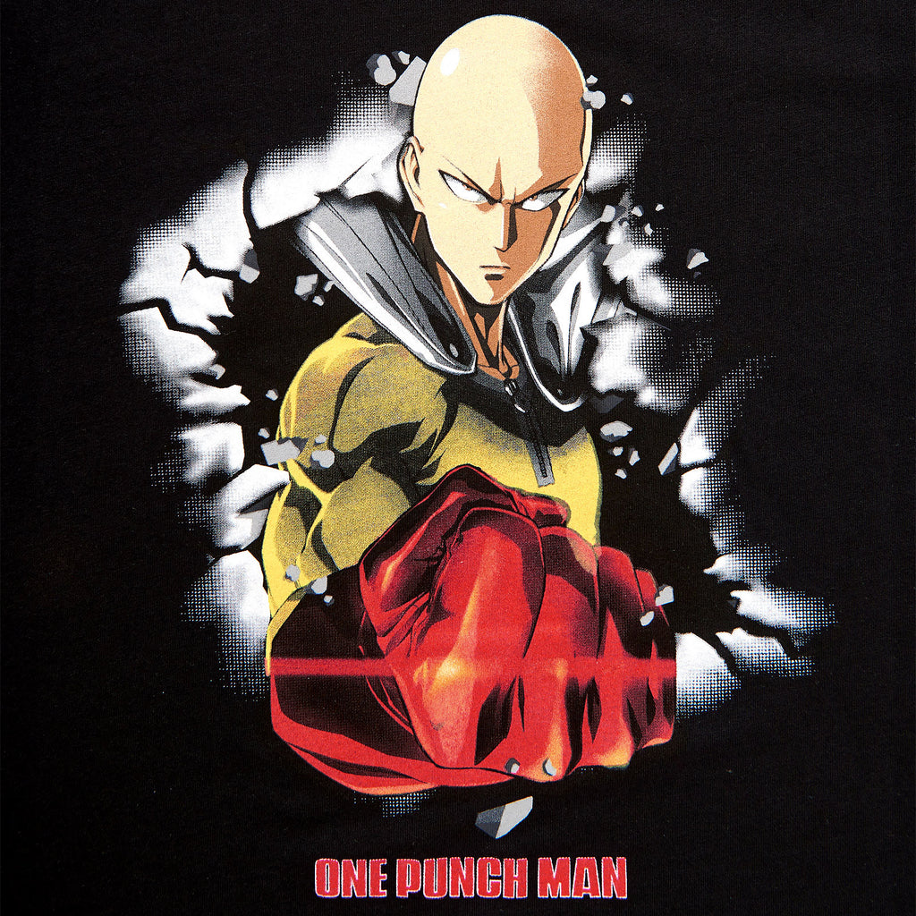 Productafbeelding One Punch Man - Saitama Zwart T-Shirt