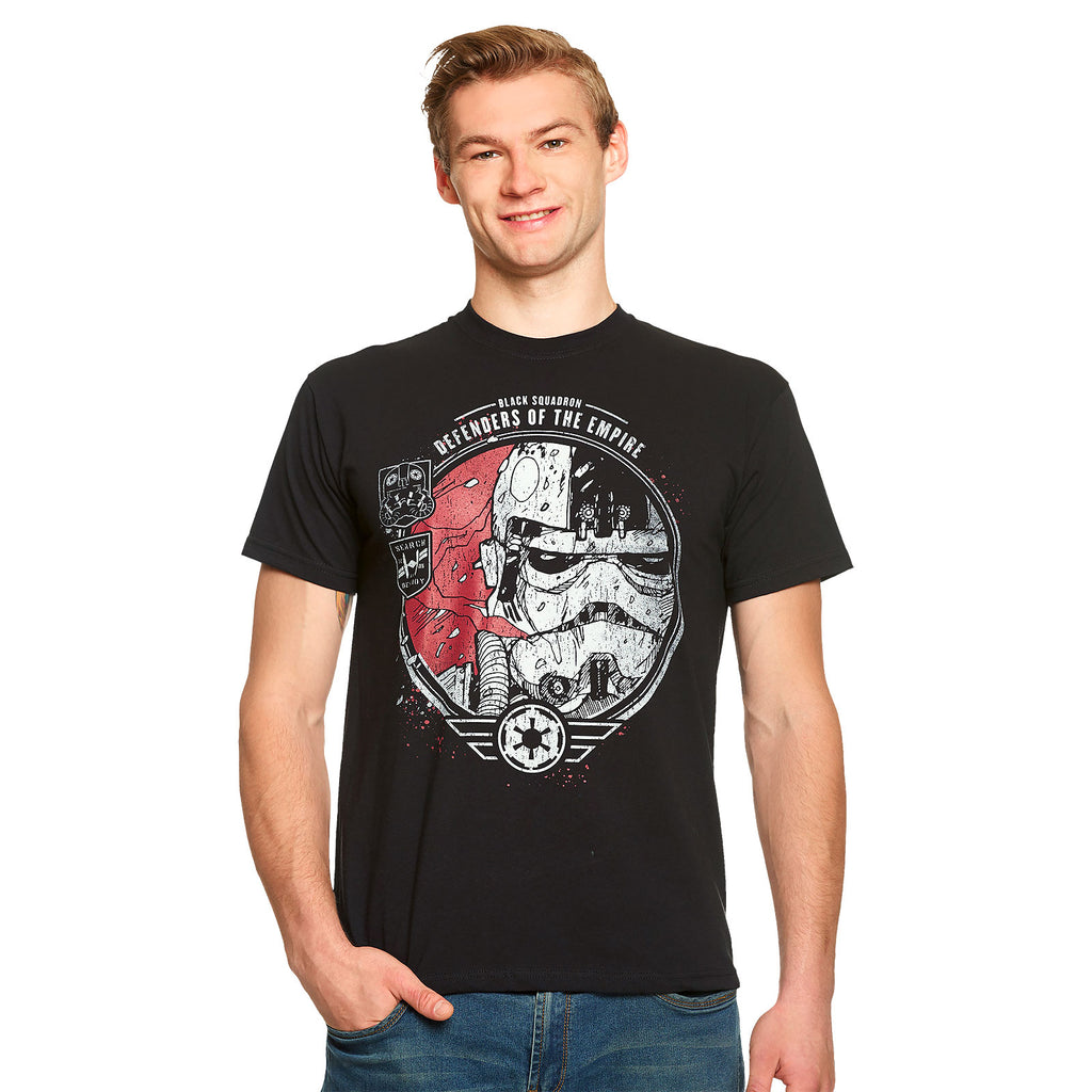 Productafbeelding Star Wars - Black Squadron T-shirt Zwart
