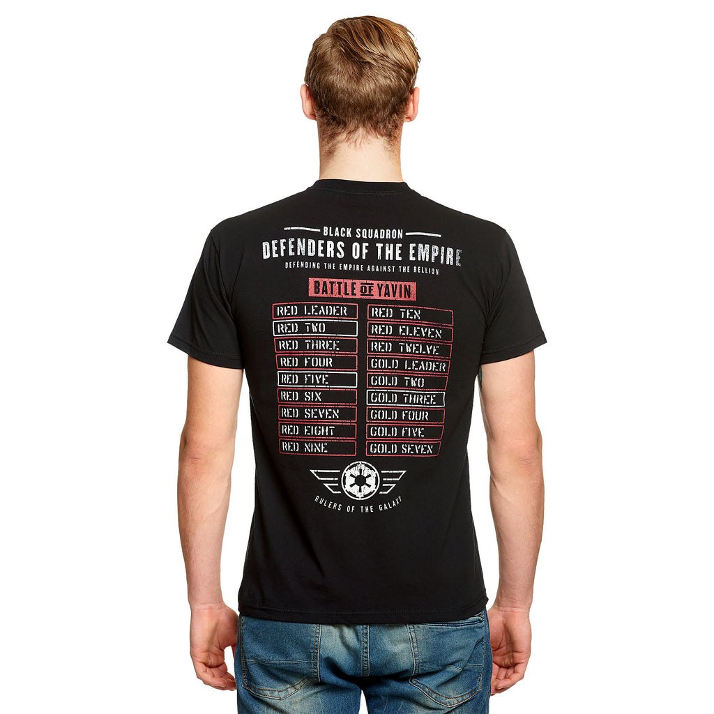 Productafbeelding Star Wars - Black Squadron T-shirt Zwart
