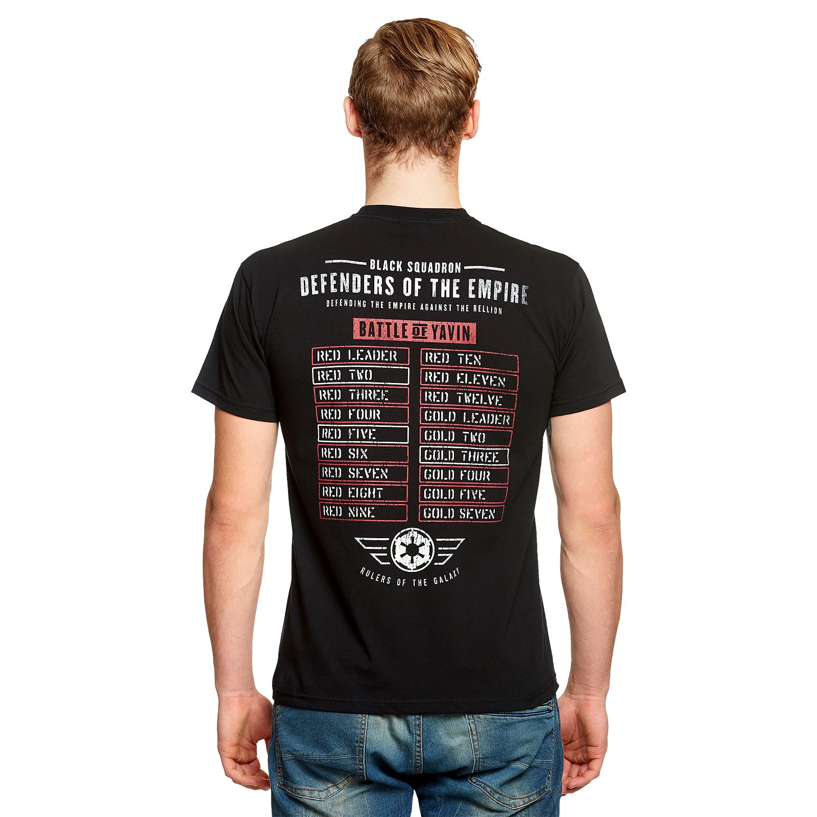 Productafbeelding Star Wars - Black Squadron T-shirt Zwart